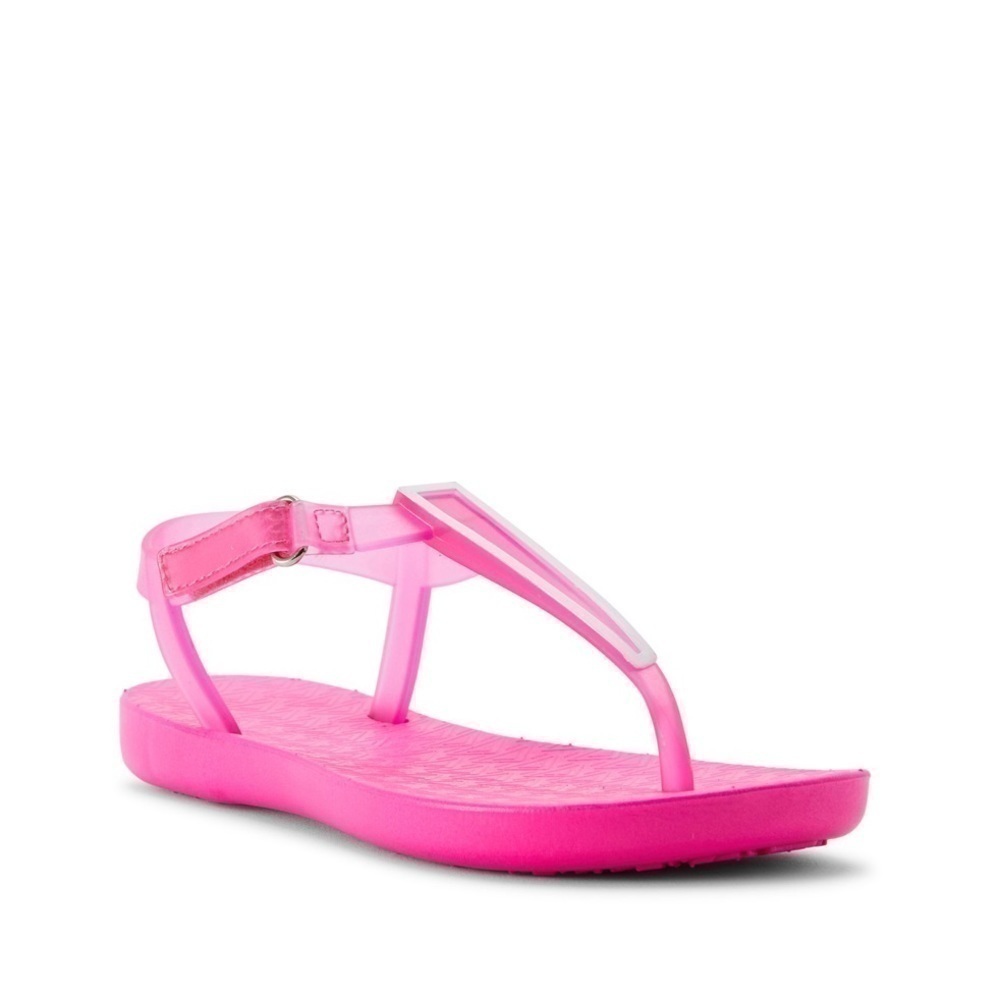 Wonder Nation Pink Jelly Strap Sandal. Pink 12